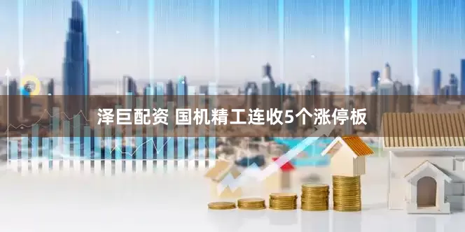 泽巨配资 国机精工连收5个涨停板